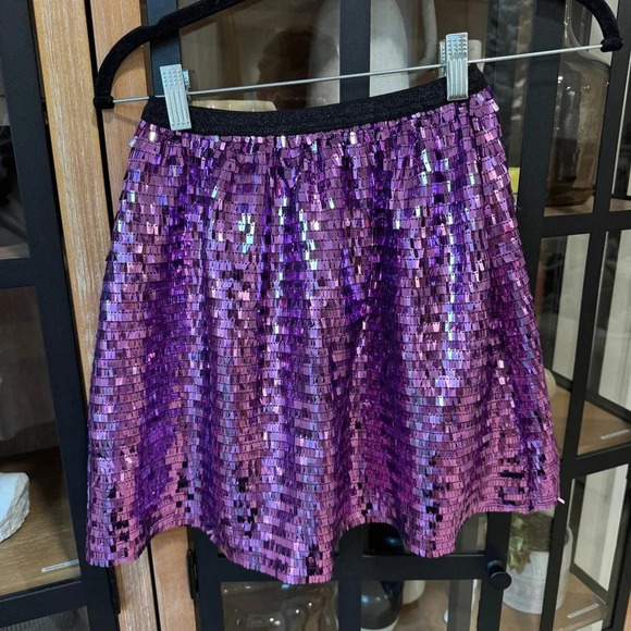Zara Other - Zara Kids girls sequin mini skirt elastic eras tour taylor swift costume dance